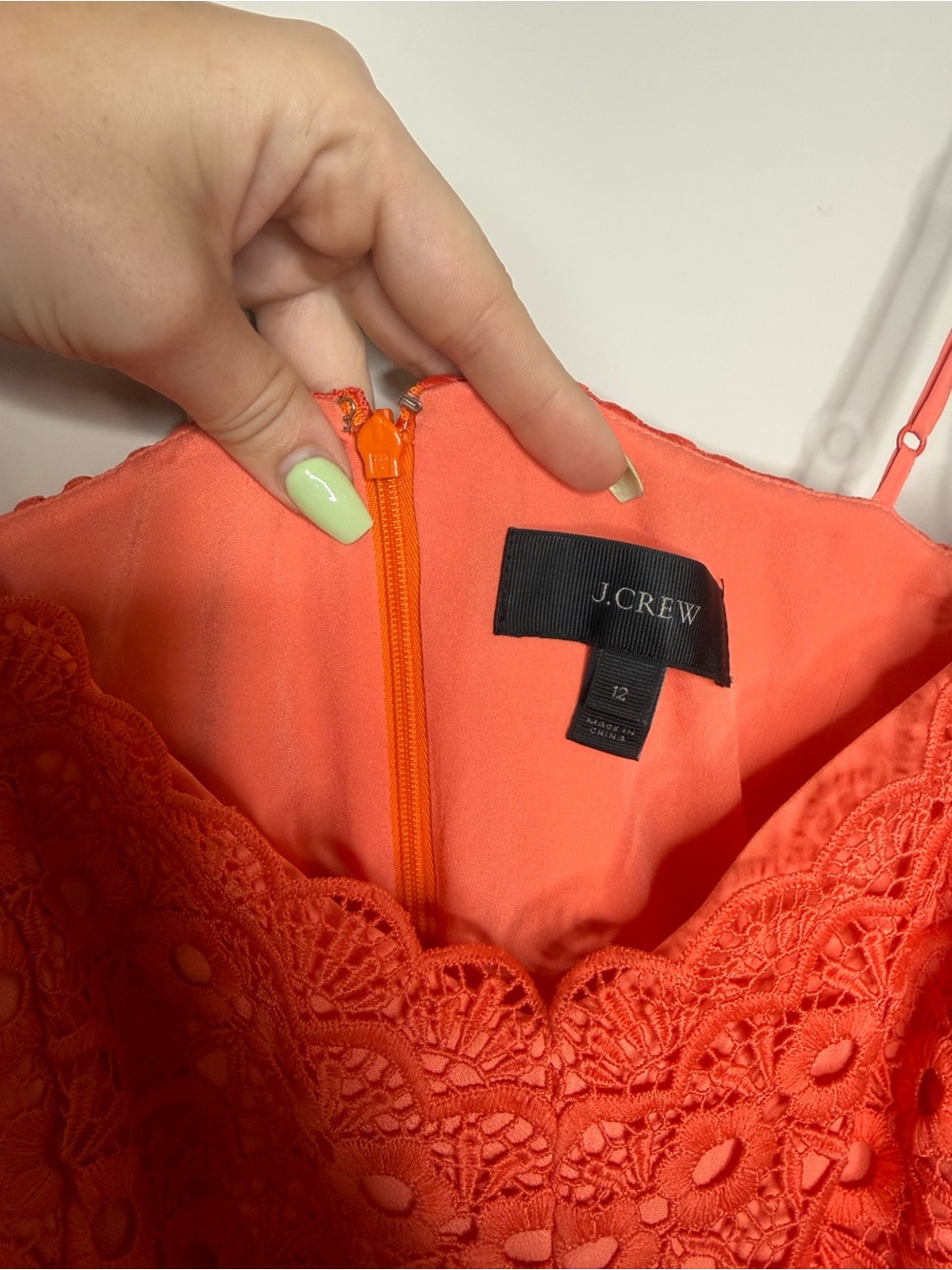 J.Crew Daisy Lace Dress - Picture 5 of 9